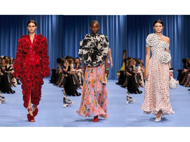 Balmain está na vanguarda dos florais